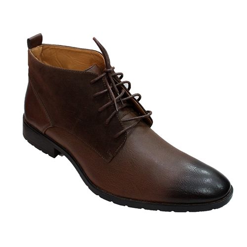 Generic Men’s Lace up Boots – Brown