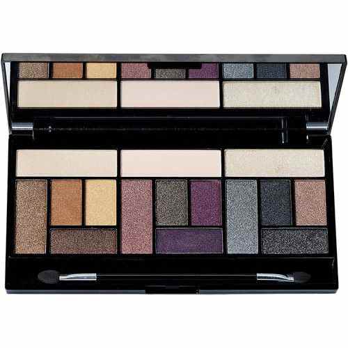 Generic Makeup Revolution London HD Pro Mini Eyeshadow Palette – Black.	