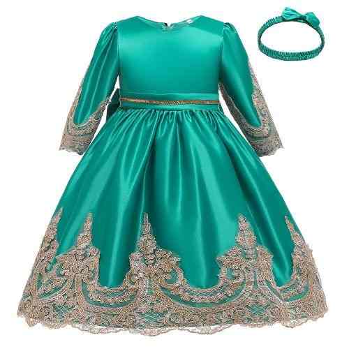 Generic Kids Occasion Princess Dress – Green	