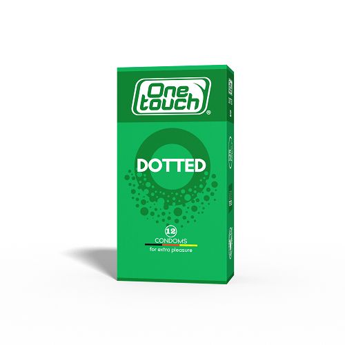 One Touch Dotted Condoms,12’s – Green	