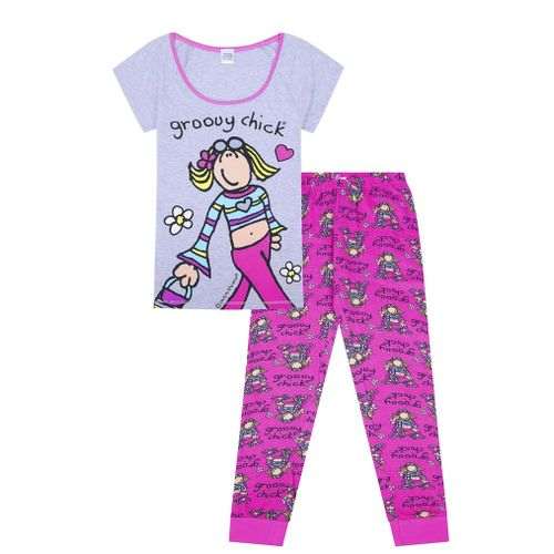 Other Ladies Bang On The Door ‘Groovy Chick’ pajama set