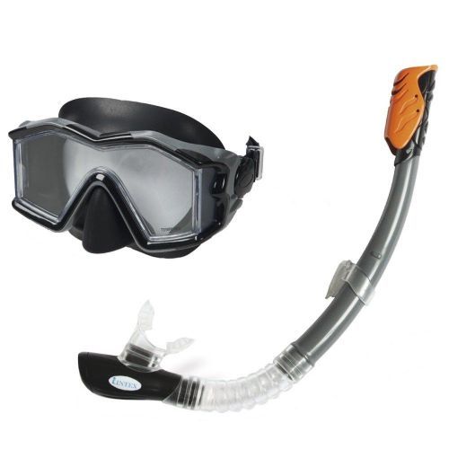 Intex Silicone Explorer Pro Swimming Set Snorkel Large Mask – Grey	