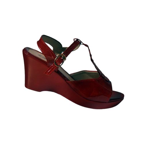 Generic Women’s Designer Wedge Sandals – Red	