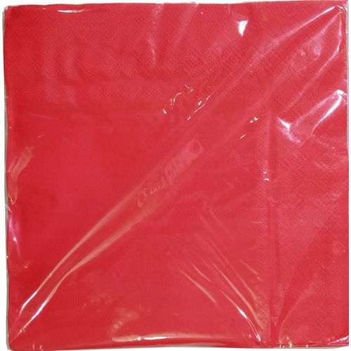 Generic Napkin Serviettes / Tissues (pack has 25 sheets) Red	