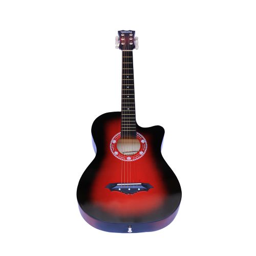 Yamaha Small Box Acoustic Guitar- Red