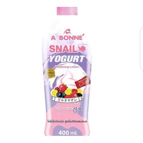 A Bonne Snail Yoghurt Whitening Lotion – 400ml