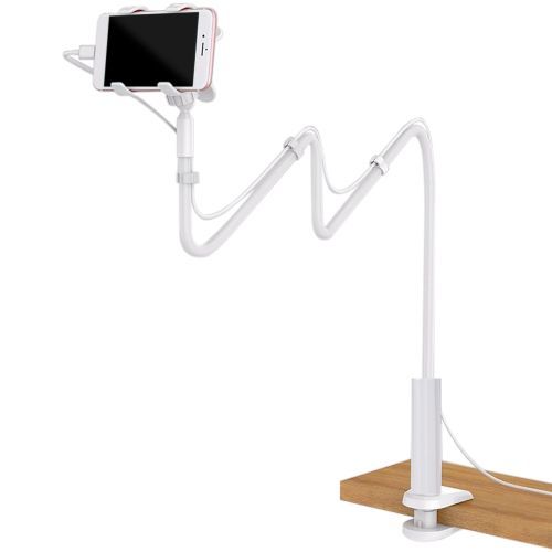 Generic Phone Holder Mount with Flexible Arm 360 Degree Rotation