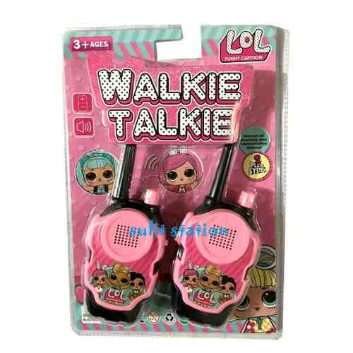 Generic Frozen Walkie Talkie Toy – Pink	