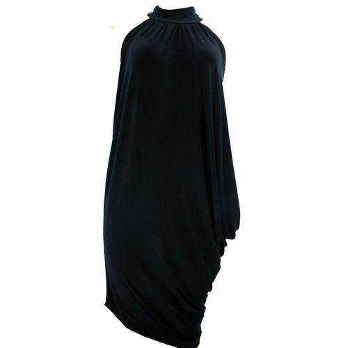Generic Ladies’ Off Sholder Con Dress – Black