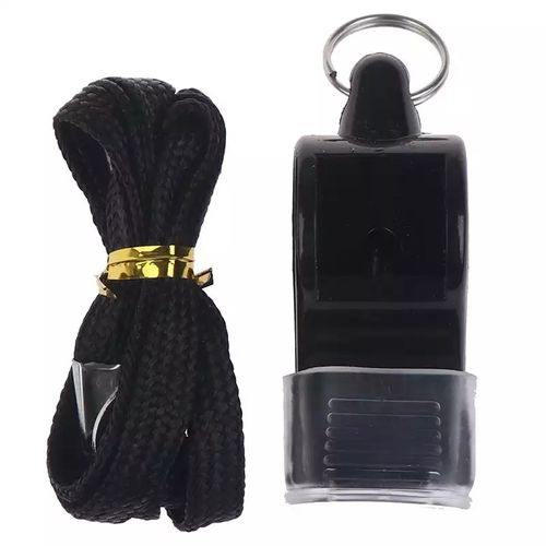 Fox 40 Classic Referee Whistles With String-Black	
