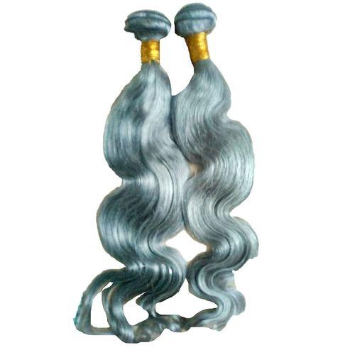 Generic 16 Inch Curly Brazilian Weave Hair – Grey