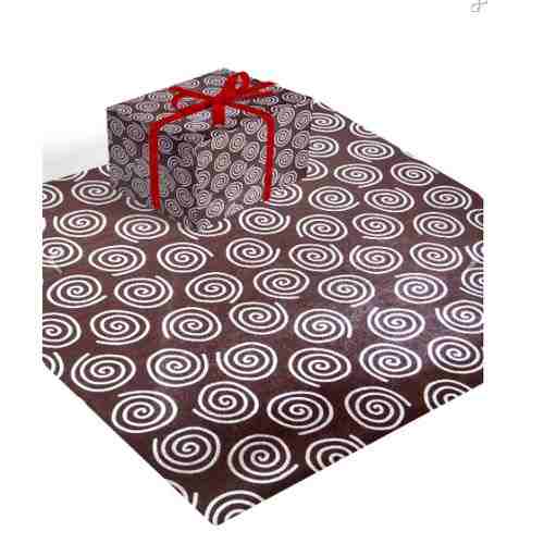 Generic Pack of 5 Wrinkle Free Wrapping Paper – Brown