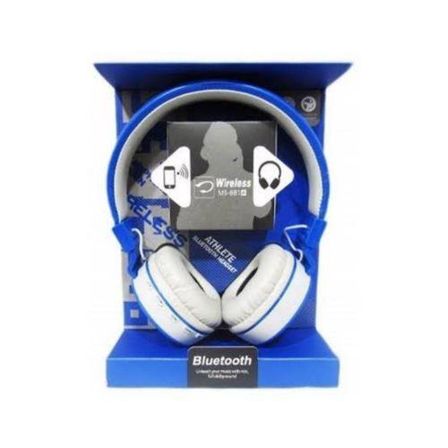 Original Accessories Bluetooth Wireless Fully Dolby Headphones For PC And All Smartphones – Blue,Grey