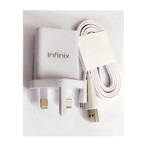 Infinix Original 3a Charger – White