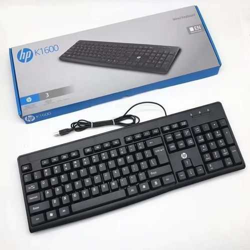 Hp K1600 Wired Keyboard – Black