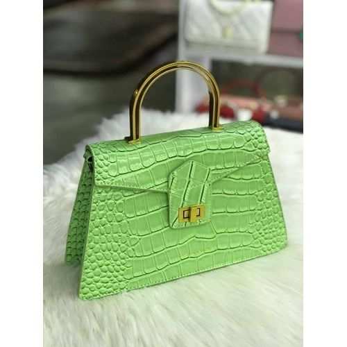 Generic Women’s Classy Handbag – Light Green	