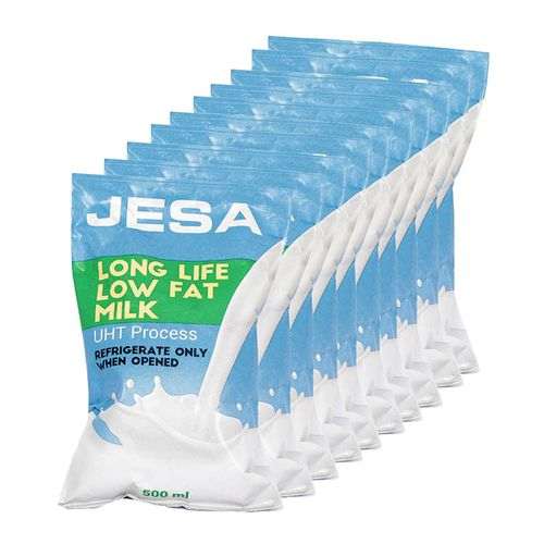JESA A carton of 12 packs Longlife low-fat milk – 500ml