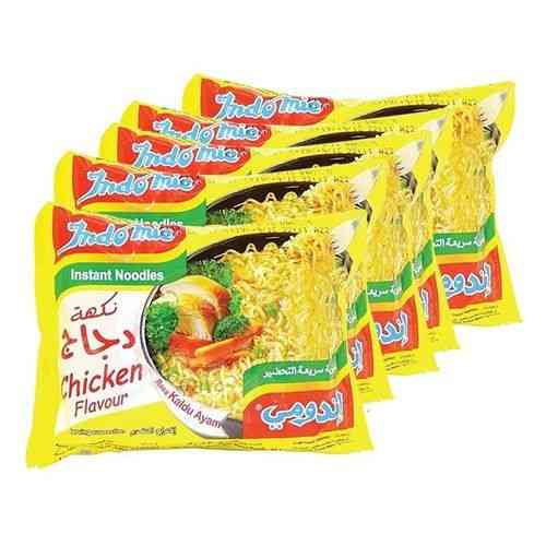 Indomie Bundle of 5 Chicken Flavour Instant Noodles - 70g