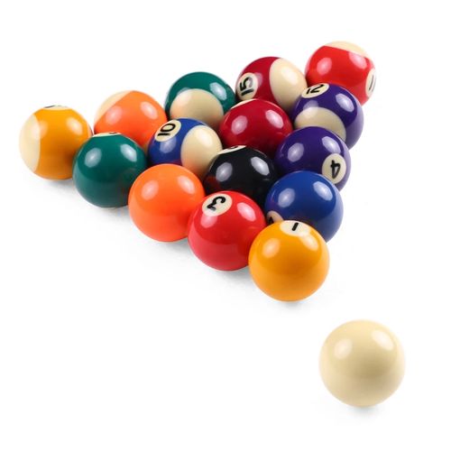 Generic Numbered 16 Balls For Playing Pool, Cue Sports	