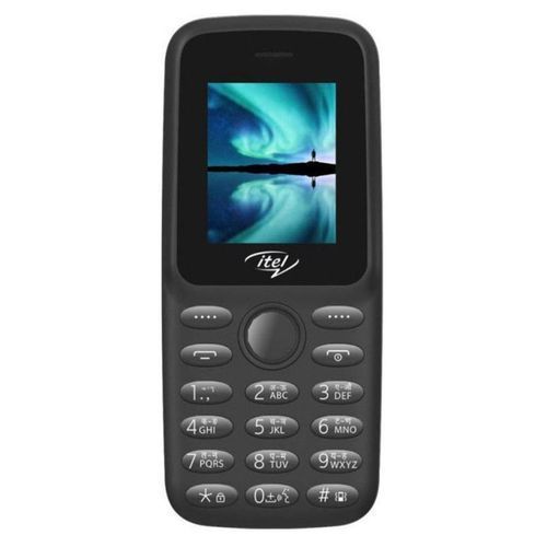 Itel it2163 1000 mAh Battery Feature Phone – Black	