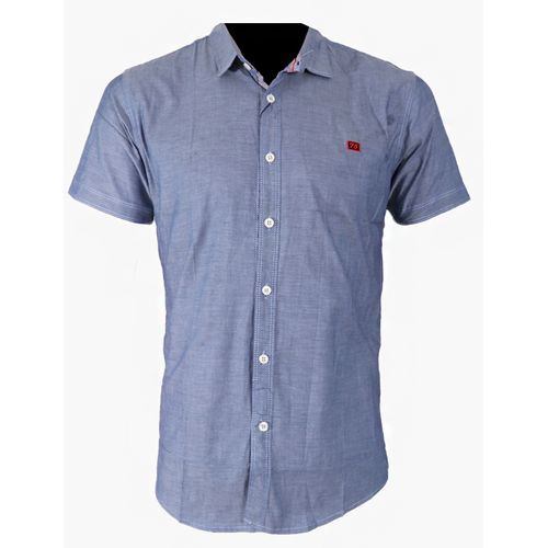 White Label Short Sleeve Shirt – Blue
