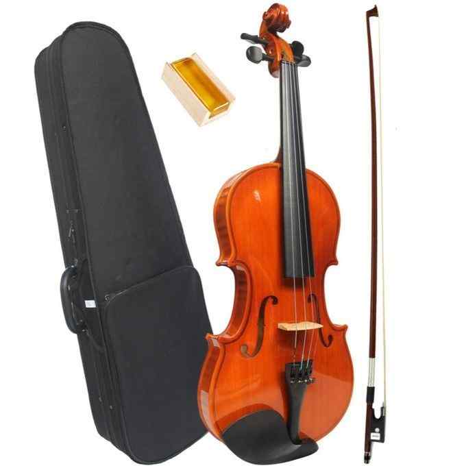 4/4 Full Size Violin With a Case and Complete Accessories.