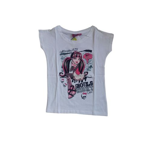 Monster High Girls Monster High “Ghouls Night Out” Fitting T-Shirt – White	