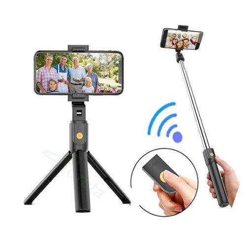 Generic Bluetooth Selfie Stick Tripod Remote Control For IOS Android