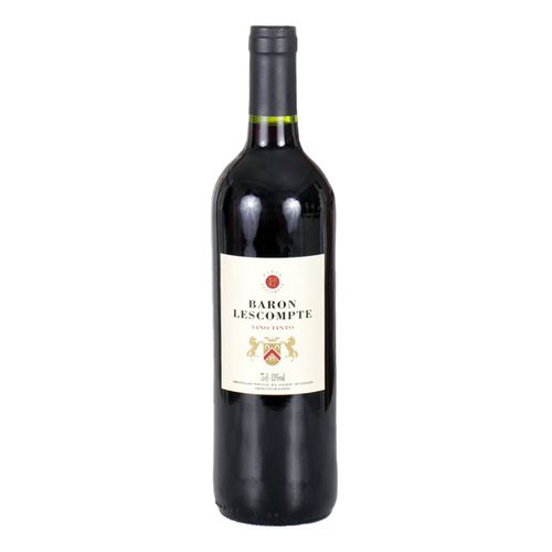 Baron Lescompte Vino Tinto Wine – 750ml