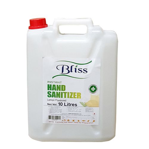 Bliss Hand Sanitizer/Anti-Bacterial surface Disinfectant Liquid – 10 Liters