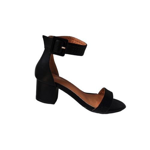 Generic Women’s Designer Block Heels – Black	