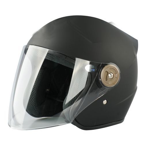Other Half Face Shock Resistant Helmet – Black.	