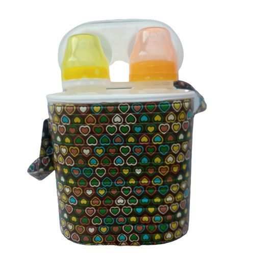 Generic Baby Bottle Warmer With 2 Feeding Bottles – Multicolour	