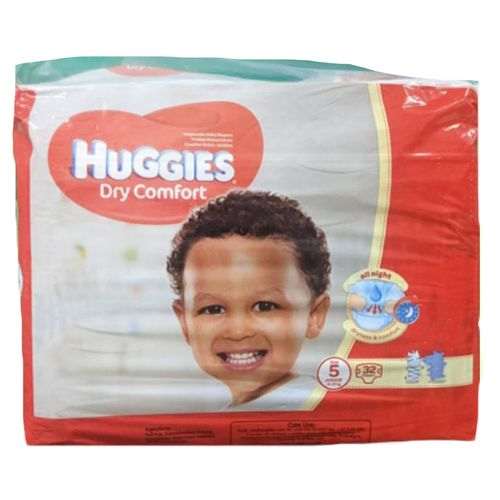 Huggies Dry Comfort – 32 Pcs – 12-22 Kgs	