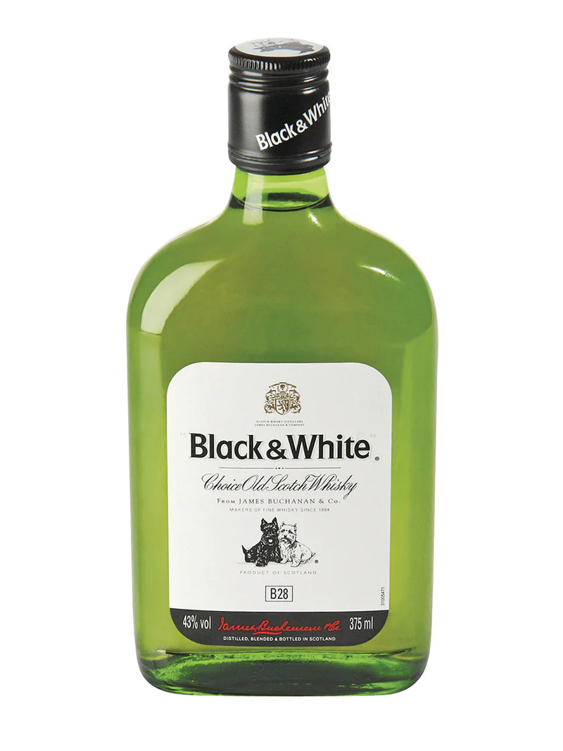 Black & White 375(ml) Whisky 24 pack box