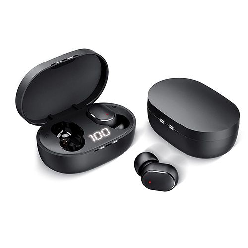 Generic M3 TWS wireless bluetooth headset is suitable for all smartphones-black