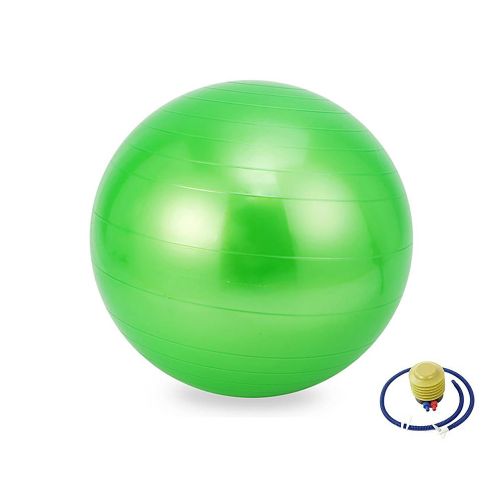 Generic 75cm Gym/Yoga Ball with Inflator – Green	