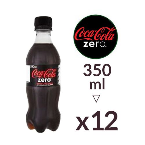 Coca-cola Zero Soda 350ml * 12*2