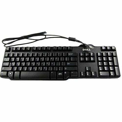 DELL 104 -USB Wired Keyboard Color -Black.