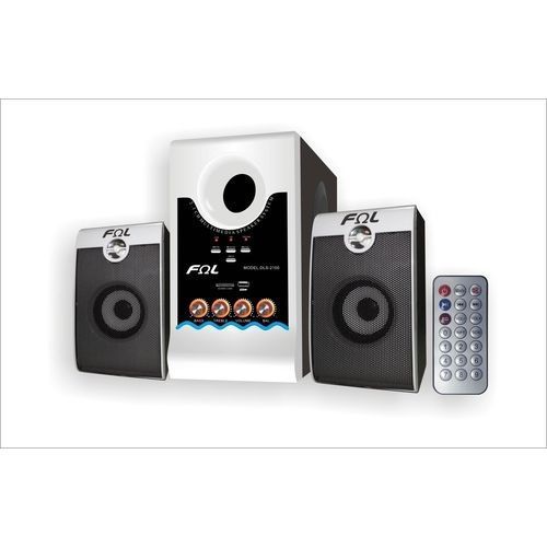 Fol FQL 2100 – 2in1 woofer,Bluetooth,FM,SD Card,USB Home Theatre – White, Black