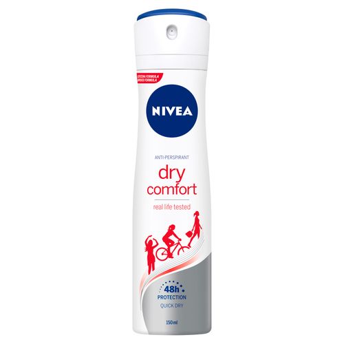 Nivea Anti Perspirant Dry Comfort Spray For Ladies – 150ml
