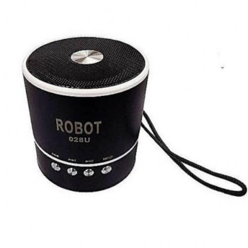 Robot Mini Speaker, Mp3, Usb, Tf Card, Fm Radio-Black