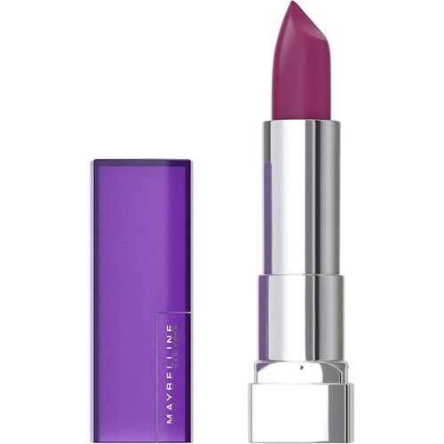 New York Color Sensational Purple Matte Lipstick, Berry Bossy, 0.15oz