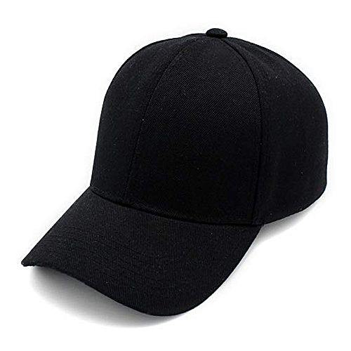 Generic Men’s Adjustable Cap – Black	