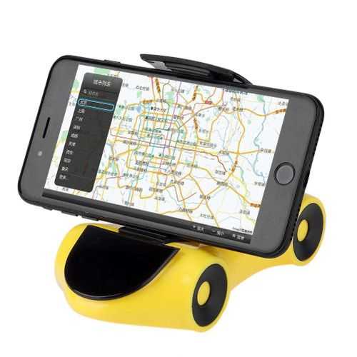 No Brand Car Mobile Phone Holder – Yellow