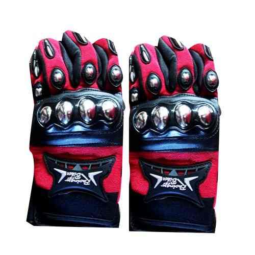 Other Pro Motorcycle Riding Gloves Full Finger Gloves-Red	