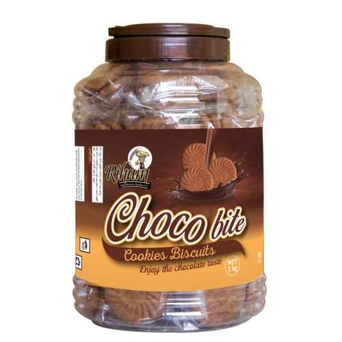 Riham Chocobite Cookies Jar 1KG	