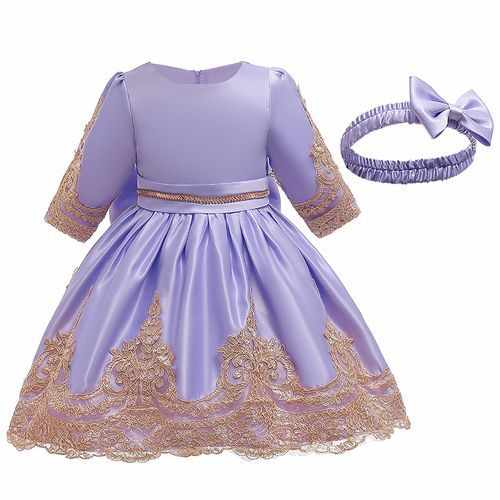 Generic Kids Occasion Princess Dress – Purple	