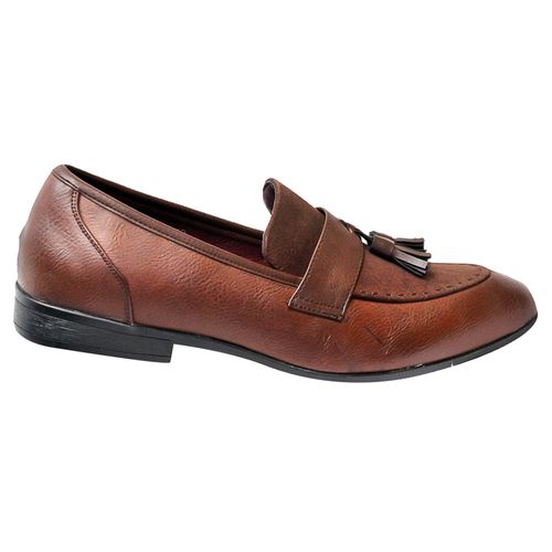 Generic Men’s Formal Leather Shoes – Brown