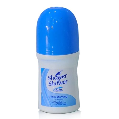 Shower to Shower Roll-On Fresh Morning Deodorant – 50ml